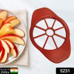 5231 Apple Cutter/Slicer with plastic 8 Blades Heavy Plastic Apple Cutter