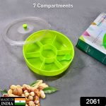 2061 Multipurpose Dry-fruit and masala box with single spoon.