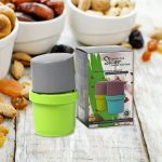 5333 Plastic Dry Fruit and Paper Mill Grinder Slicer, Chocolate Cutter and Butter Slicer with 3 in 1 Blade, Standard, Multicolor