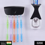 200 Toothpaste Dispenser & Tooth Brush with Toothbrush