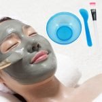 1262 Facial Mask Bowl Set For Girls Use ( 6 pcs Set )