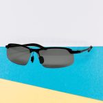 7702 Sports Sunglasses Classic Luxury Lightweight Rimless Sports Sunglasses  For Driving , Fishing , Hiking & outdoor Use