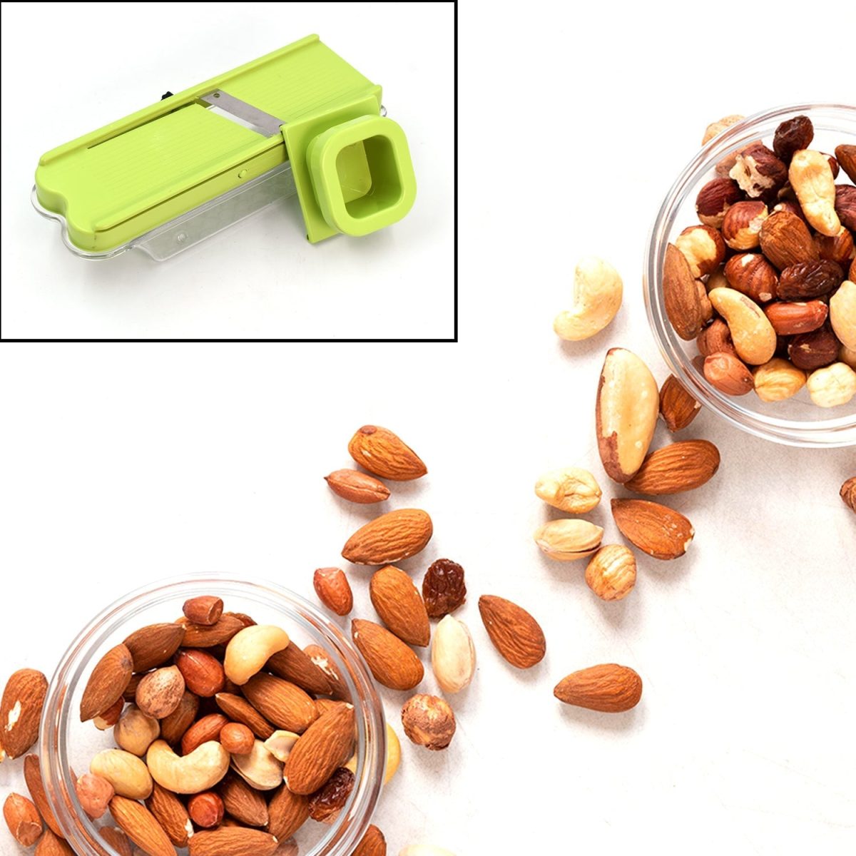 117 Stainless Steel Vegatable and Dry Fruit Slicer/Cutter