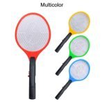 1724 Mosquito Killer Racket Rechargeable Handheld Electric Fly Swatter Mosquito Killer Racket Bat, Electric Insect Killer (Quality Assured) (with cable)