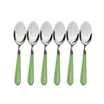 2269 Stainless Steel Spoon with Comfortable Grip Dining Spoon Set of 6 Pcs