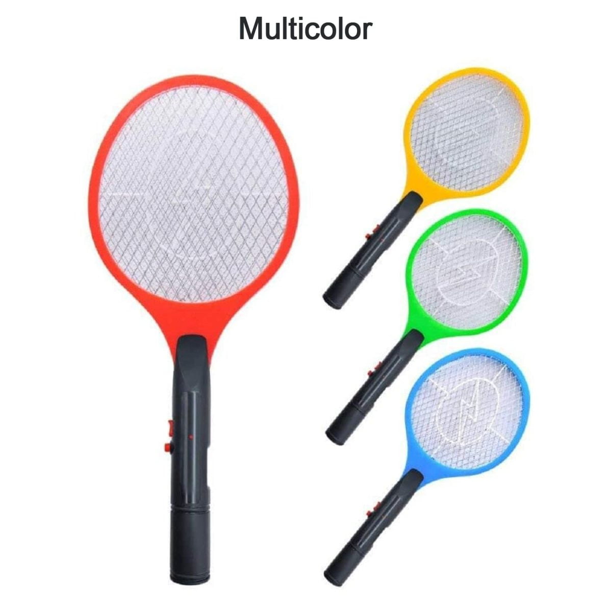 1726 Mosquito Killer Racket Rechargeable Handheld Electric Fly Swatter Mosquito Killer Racket Bat, Electric Insect Killer (Quality Assured) (with Cable)