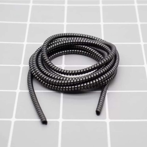 6011 Metallic Finish Cable Spiral Protector/Wire Repair/Pet Cord Protector/Headphone Saver, Cable Wrap/Cover for Mac Charging Cable