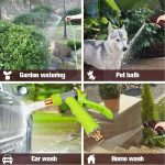 7525 Water Spray Nozzle, Hose Sprayer, High Pressure Long Range Zinc Alloy Rotatable for Gardening Spray Adjustable High Pressure Car Washer Washing Water Spray Gun