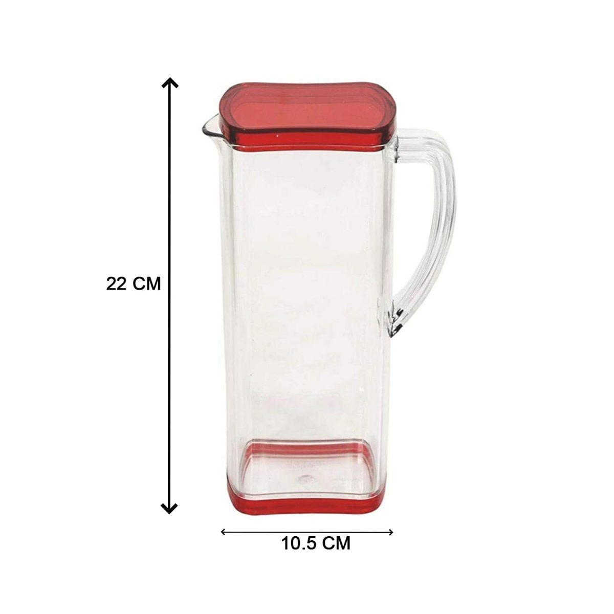 2789 2000Ml Square Jug For Carrying Water And Types Of Juices And Beverages And All.