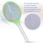 1726 Mosquito Killer Racket Rechargeable Handheld Electric Fly Swatter Mosquito Killer Racket Bat, Electric Insect Killer (Quality Assured) (with Cable)