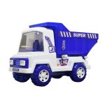 4485 BIG SIZE FRICTION POWERED DUMPER TOY TRUCK FOR KIDS. | WITH OPENING CONTAINER FEATURE. | STRONG & DURABLE PLASTIC MATERIAL. | INDOOR & OUTDOOR PLAY. | MINIATURE SCALED MODELS TRUCK