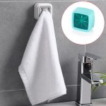 6146 4 Pc Towel Holder mostly used in all kinds of bathroom purposes for hanging and placing towels for easy take-in and take-out purposes.