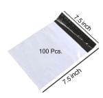 0920 Tamper Proof Courier Bags (7_5X7_5 inch) Pack of 100Pcs