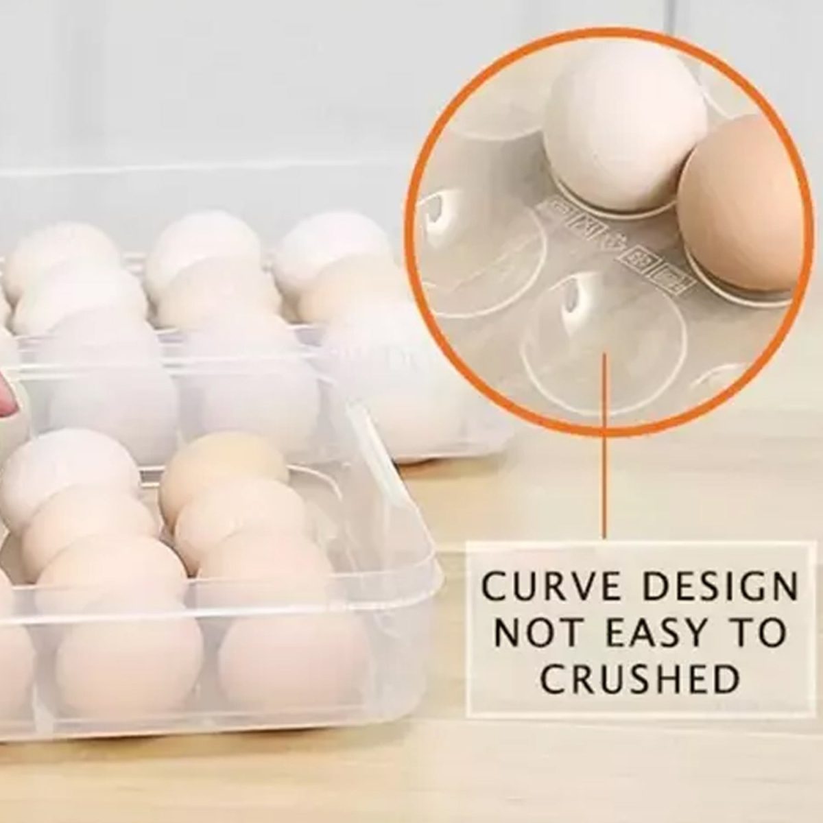 2643A Double Layer Premium 48 Grid Egg Storage Box for Egg Storage Container