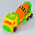 4441 Cement Mixer Truck Pushback Toy For kids