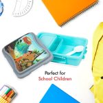 5318 Locket Lunch Box Plastic High Quality Box For Kids School Customized Plastic Lunch Box for Girls & Boy