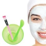 1262 Facial Mask Bowl Set For Girls Use ( 6 pcs Set )