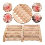 7262 Wooden Foot Massager Roller Reflexology Foot Massager for Increase Blood Circulation and Plantar Fasciitis Relieve Pain