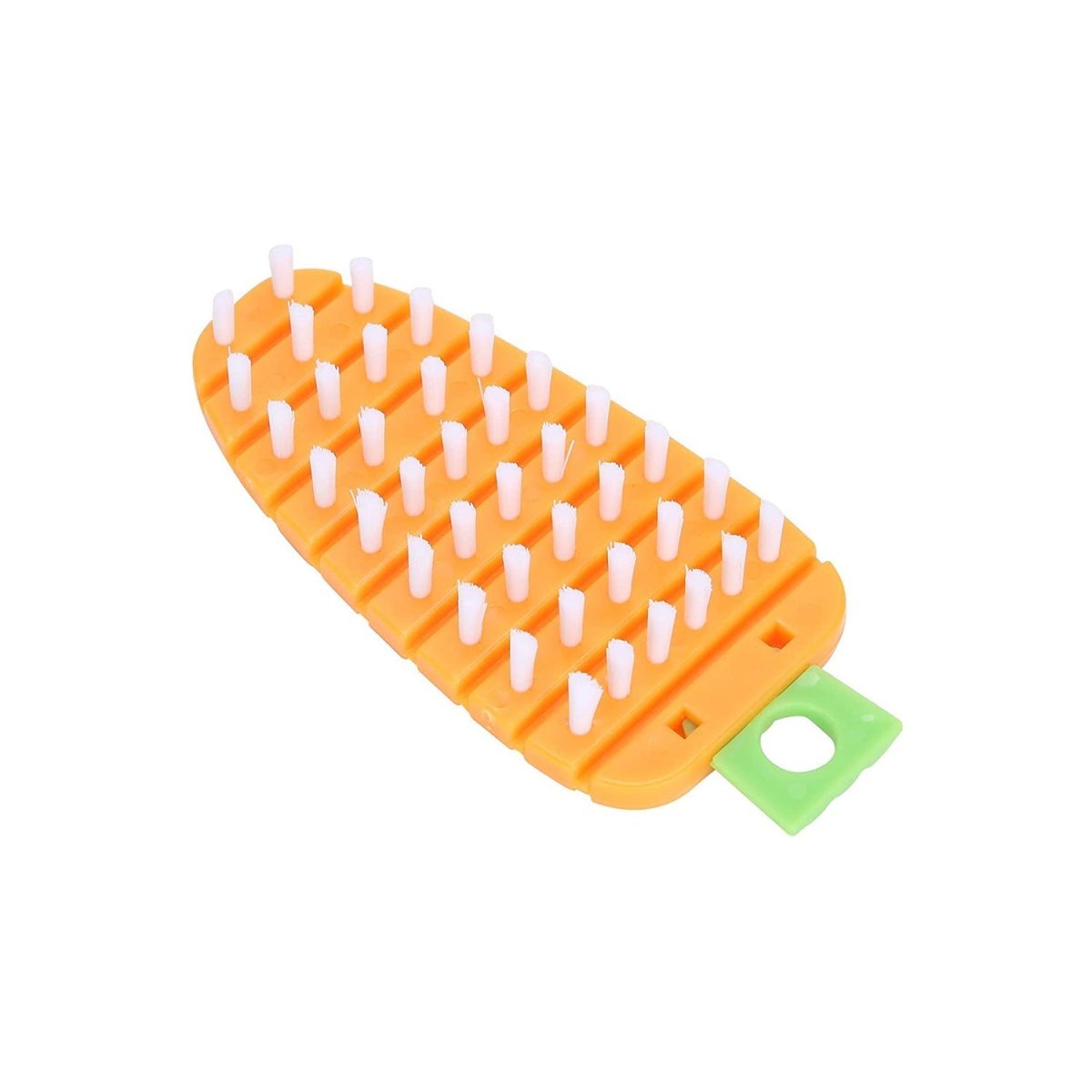 2950 Vegetable Scrubbing Brush, Vegetable Scrubber Non‑Toxic Fruit Brush Carrot Shape Vegetable Brush for Potato for Vegetable