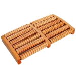 7262 Wooden Foot Massager Roller Reflexology Foot Massager for Increase Blood Circulation and Plantar Fasciitis Relieve Pain