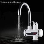 1684A Stainless Steel LED Digital Display Instant Heating Electric Water Heater Faucet Tap, Geyser