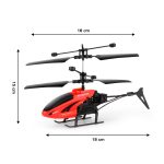 4456 Remote Control Helicopter with USB Chargeable Cable for Boy and Girl Children (Pack of 1)