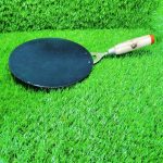 2692 Wooden Handle Roti Tawa used in all household and kitchen purposes for making rotis and parathas etc.