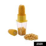 2320 Multi Use Plastic Corn Stripper Cob Remover Bowl