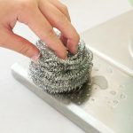 2388 Round Shape Stainless Steel Ball Scrubber (Pack of 12)