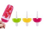 737 6 Pcs Multicolor Polypropylene Ice Mold, Kulfi Maker/Stick/Cream/Candy Color Assorted