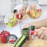 2882 Home Kitchen Cooking Tools Peeler With Container Stainless Steel Carrot Cucumber Apple Super Fruit Vegetable Peeler