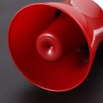 6421 Megaphone Bluetooth 75 Watts Handheld Dynamic Megaphone Outdoor, Indoor PA System Talk/Record/Play/Music/Siren with dog ic