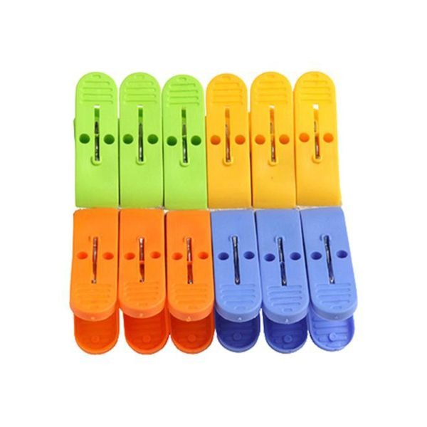 1365 Plastic Cloth Clips for cloth Dying cloth clips (multicolour)