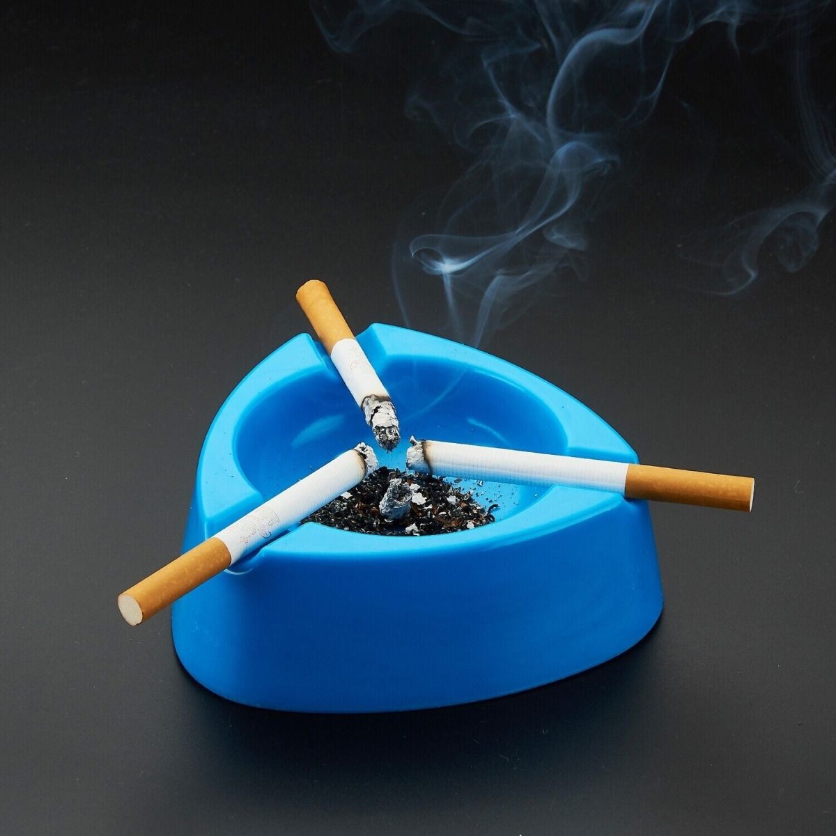 2974 Melamine Cigarette Ashtray Table top Modern Ashtray Cigar for Outdoor Indoor Desktop Smoking home Office Fashion Decoration.