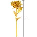 0879 B Golden Rose used in all kinds of places like household, offices, cafe's, etc. for decorating and to look good purposes and all.