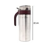 8128 Oil Dispenser Stainless Steel with small nozzle 750ml