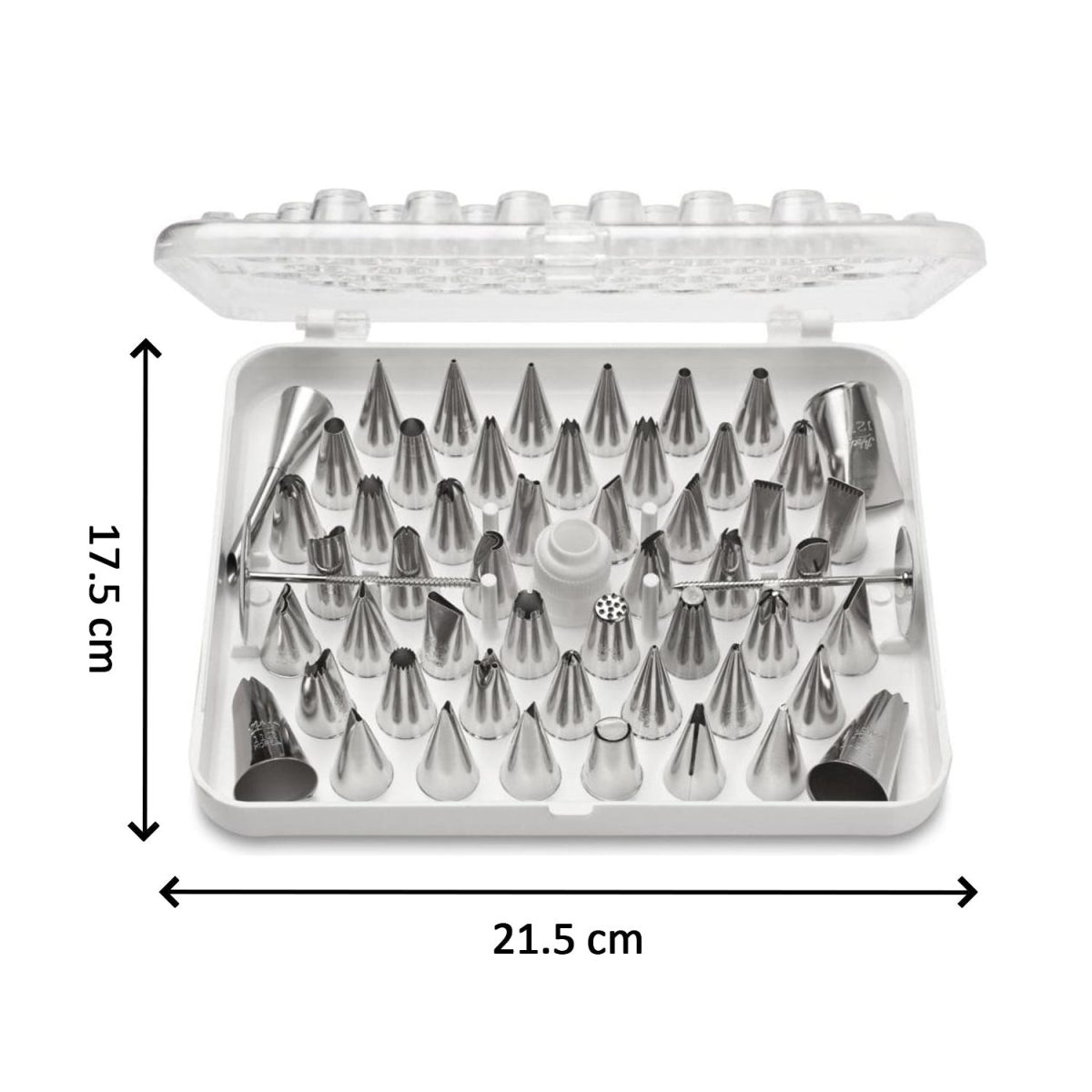 4722 Cake Nozzle Set and Cake Nozzle Tool Used for Making Cake and Pastry Decorations.