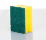 1429 Scrub Sponge 2 in 1 PAD for Kitchen, Sink, Bathroom Cleaning Scrubber