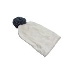 6340 Men's and Women's Skull Slouchy Winter Woolen Knitted Black Inside Fur Beanie Cap.