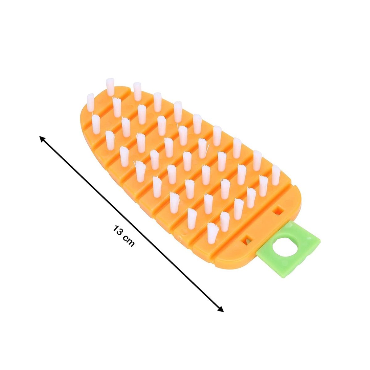 2950 Vegetable Scrubbing Brush, Vegetable Scrubber Non‑Toxic Fruit Brush Carrot Shape Vegetable Brush for Potato for Vegetable