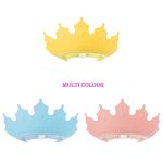 6440 Crown Baby Shower Cap Adjustable Crown Baby Child Protection, Eye Protection, Ear Protection, Adjustable Swim Cap, Waterproof and Adjustable for Kids and Babies