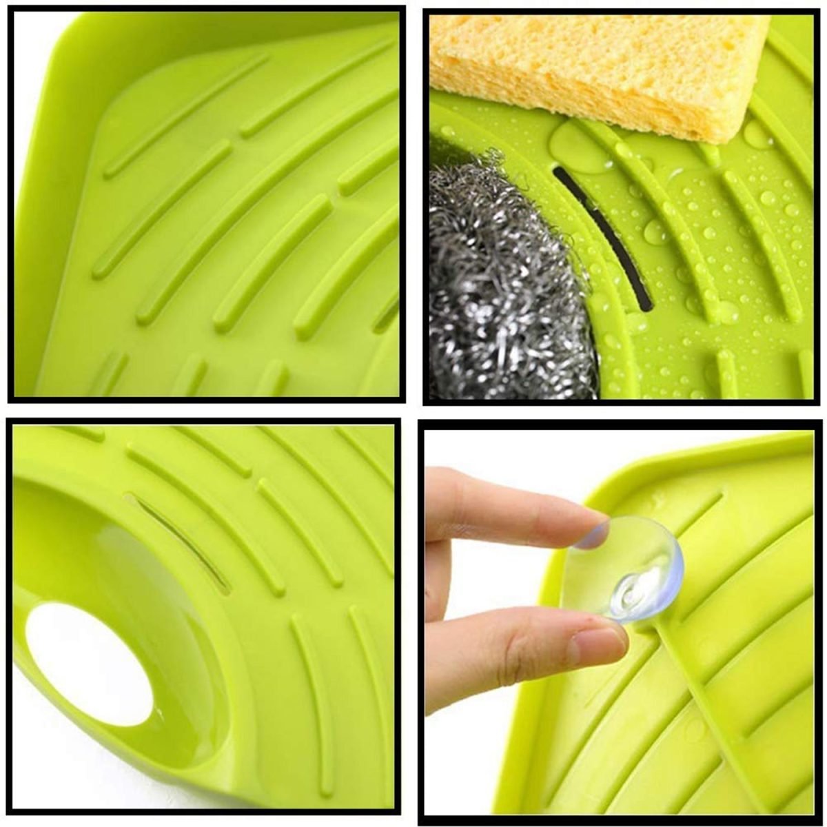 0861h Corner Sink Strainer For Draining Kitchen Waste In Sinks And Wash Basins.