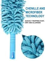 1270 Foldable Multipurpose Microfiber Fan Cleaning Duster for Quick and Easy Cleaning