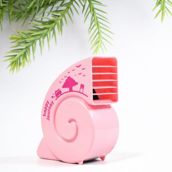 7709  Cute Bright Color Desktop Office USB Mini Fan Battery USB Fans USB Mini Fans