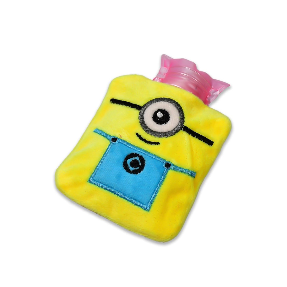 6506 Minions small Hot Water Bag with Cover for Pain Relief, Neck, Shoulder Pain and Hand, Feet Warmer, Menstrual Cramps.