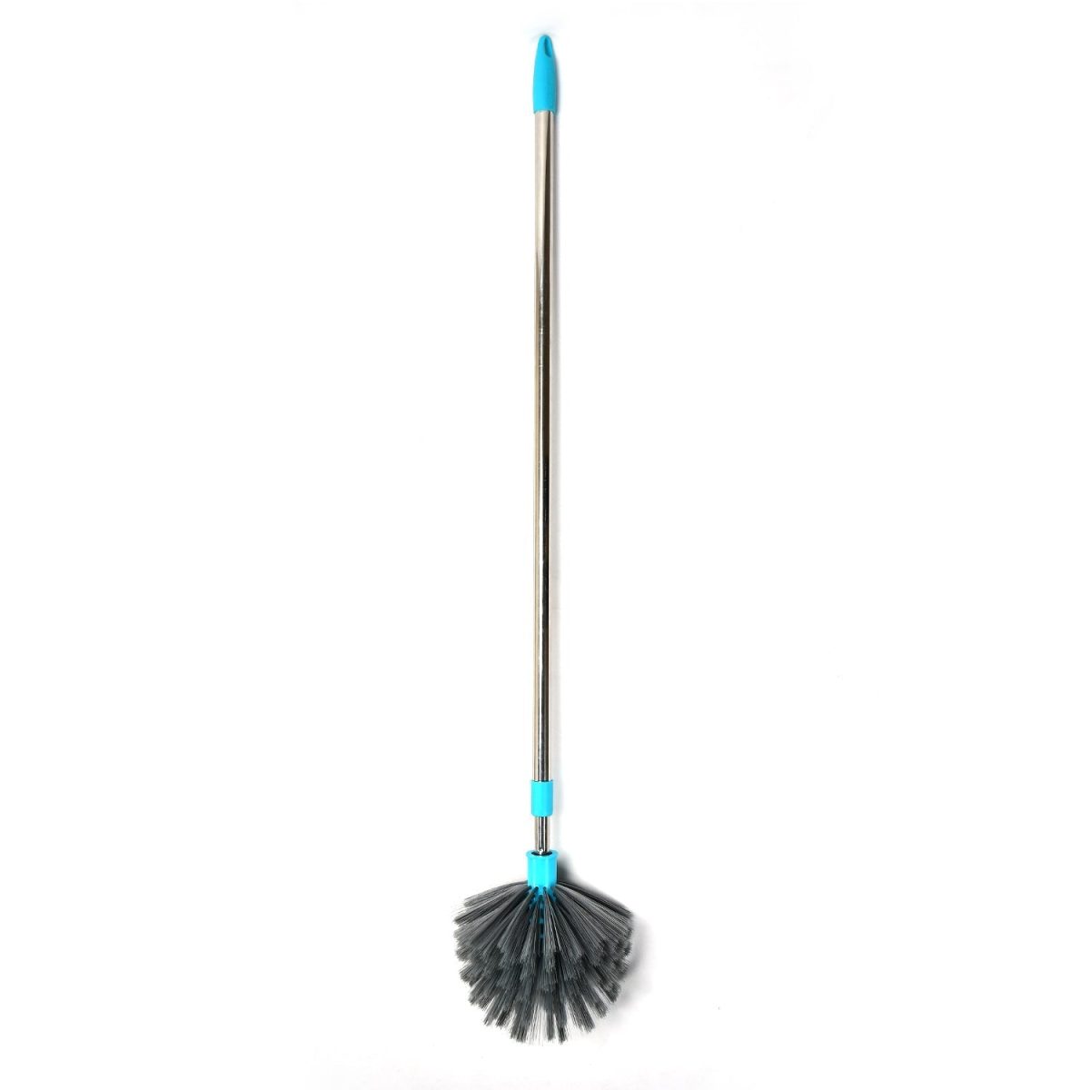 4021 Cobweb Brush With Stainless Steel Strong Long Extendable Handle for Dusting, Ceiling Cobweb Cleaning, Brush for Lights, Fans & Webs Cleaning for Home/Kitchen