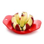 8124 Ganesh Plastic & Stainless Steel Apple cutter  (colors may vary)