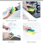 1429 Scrub Sponge 2 in 1 PAD for Kitchen, Sink, Bathroom Cleaning Scrubber