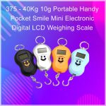 375 -40Kg 10g Portable Handy Pocket Smile Mini Electronic Digital LCD Weighing Scale BSITFOW