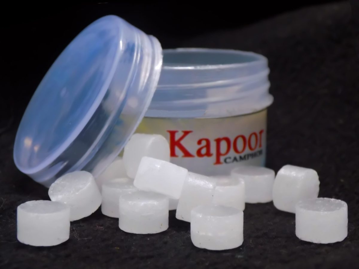 2106 Pure Kapoor Tablets for Diffuser Puja Meditation (10gm)